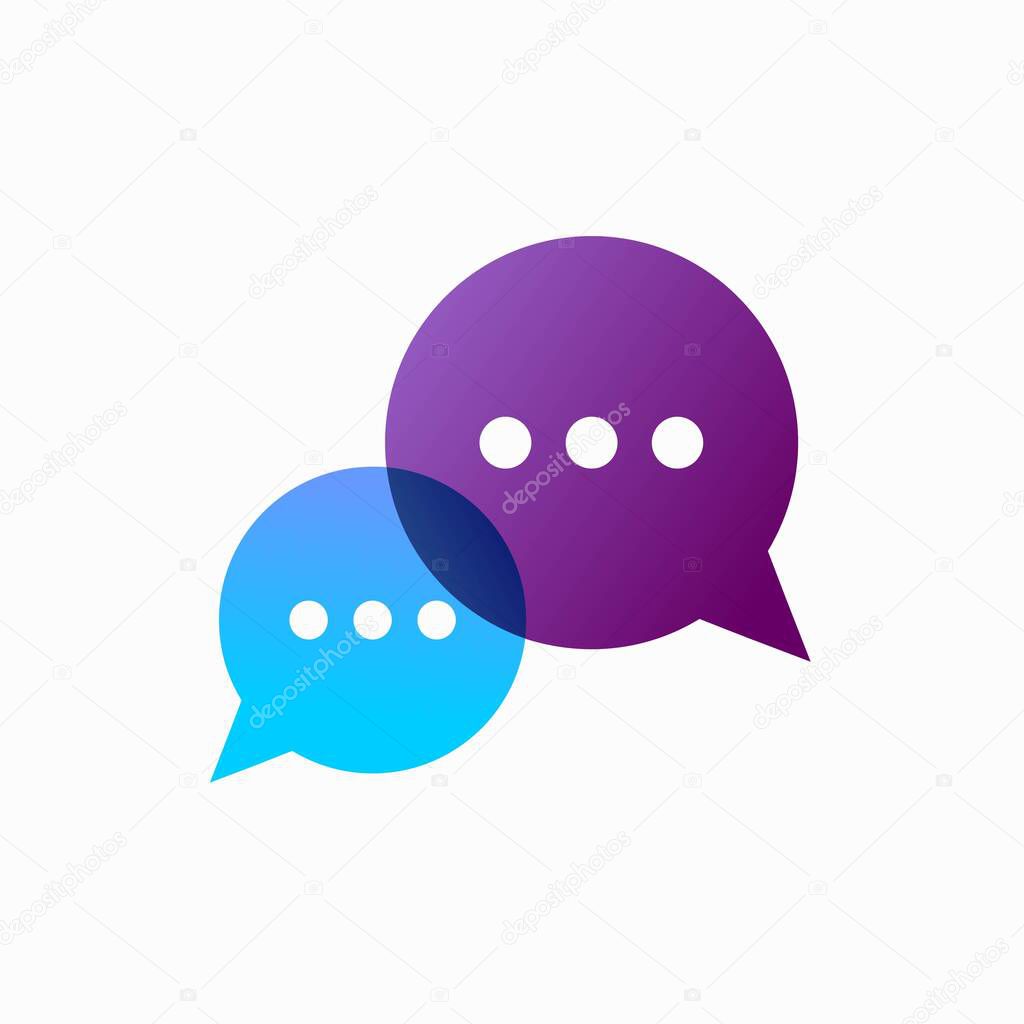Conversation Icon Template logo
