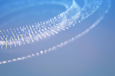 Parıldayan ışıklar soyut odaklanmış arkaplan