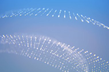 Parıldayan ışıklar soyut odaklanmış arkaplan