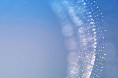 Parıldayan ışıklar soyut odaklanmış arkaplan