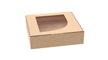 Ambalaj gıda kutusu karton kahverengi