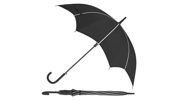 Ομπρέλα ομπρέλα ομπρέλα κλασική, πλευρική άποψη — Φωτογραφία Αρχείου