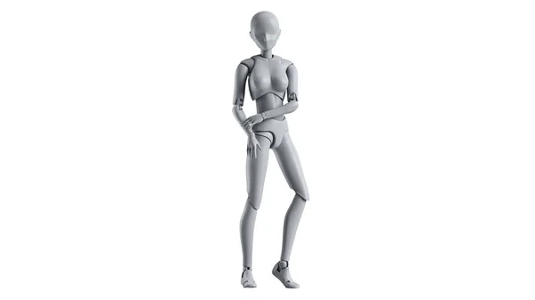 Maniquí mujer aislado — Foto de Stock