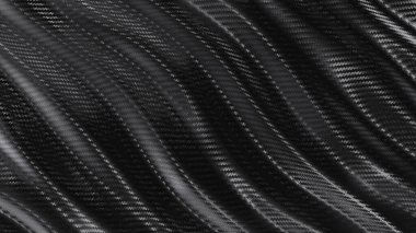 Karbon dalgası yumuşak şablon arka planı