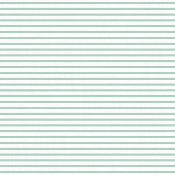 Green Horizontal Lines Textured Monochrome Geometric Vector Seamless Pattern White — Stock Vector