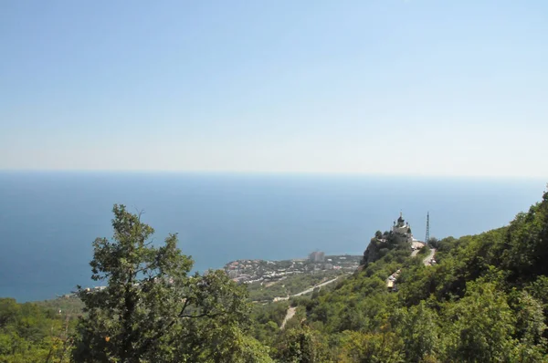 Crimea Foros Porta Baydar Chiesa Della Resurrezione — Foto Stock