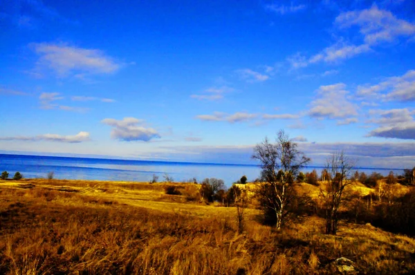 Selenga Fiume Sfocia Nel Lago Baikal Foce Del Fiume — Foto Stock