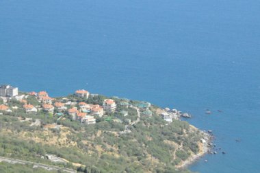 Kırım'da, Foros görünümünü Baydar pass, gün, yaz