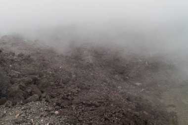 Sis, Guatemala'nın Pacaya yanardağ lav akışı