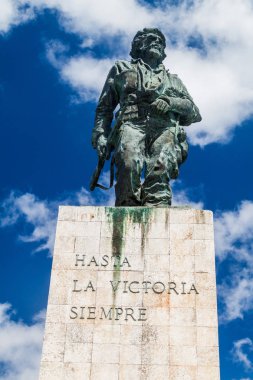 Santa Clara, Küba'da Che Guevara'nın heykeli