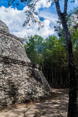 Coba, Meksika Maya şehir kalıntıları resimlere Tapınağı