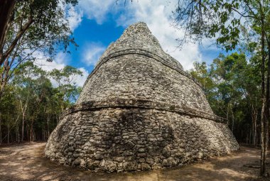 Coba, Meksika Maya şehir kalıntıları resimlere Tapınağı