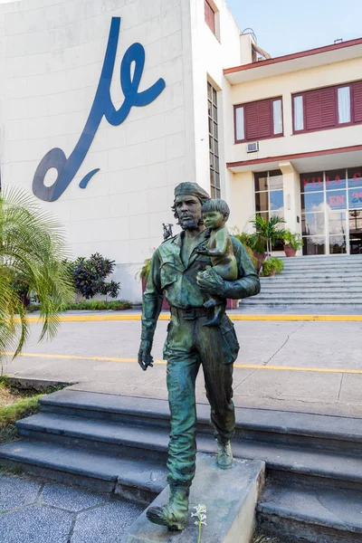 Santa Clara Cuba Février 2016 Statue Che Guevara Devant Comité — Photo