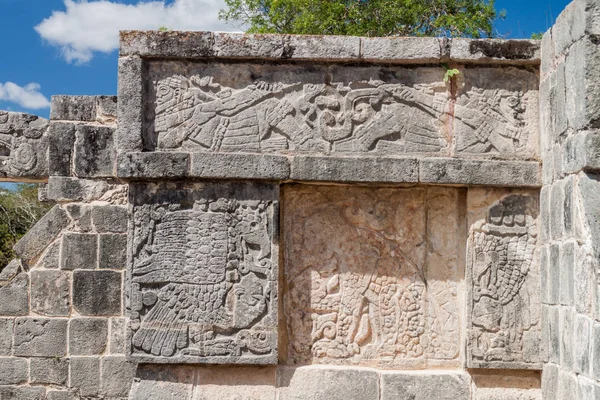 Venus Plattform Der Archäologischen Stätte Chichen Itza Mexiko — Stockfoto