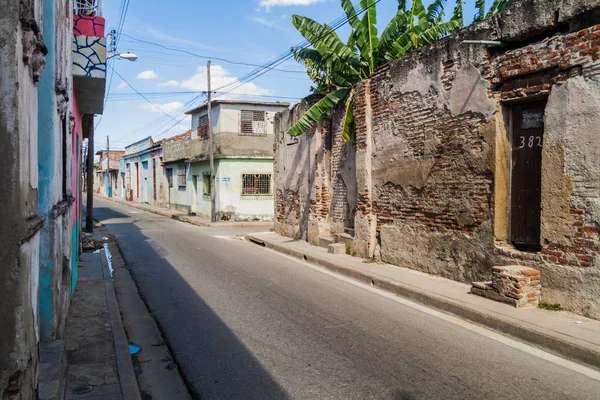 Dar Sokakta Camagüey Cuba — Stok fotoğraf