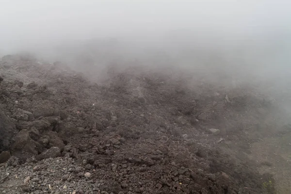 Sis, Guatemala'nın Pacaya yanardağ lav akışı