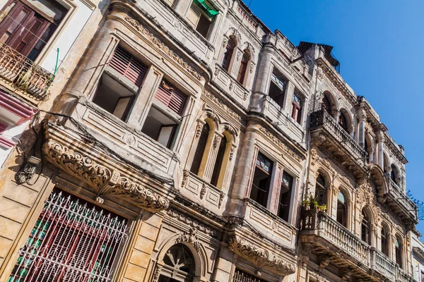 Havana Küba Eski Evleri — Stok fotoğraf