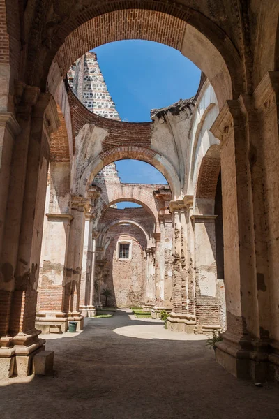 Antigua Guatemala Santiago Katedrali Kalıntıları — Stok fotoğraf