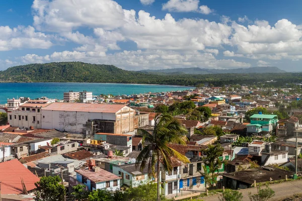 Arial Widok Baracoa Kubie — Zdjęcie stockowe