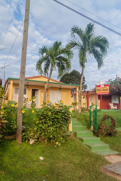 Viñales Cuba Feb 2016 Weergave Van Een Klein Huis Viñales — Stockfoto