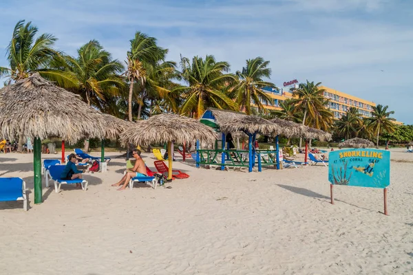 Playa Ancon Cuba Feb 2016 Vista Playa Ancón Cerca Trinidad — Foto de Stock