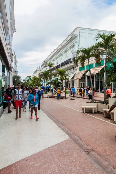 Cienfuegos Cuba Febbraio 2016 Strada Pedonale Cienfuegos Cuba — Foto Stock