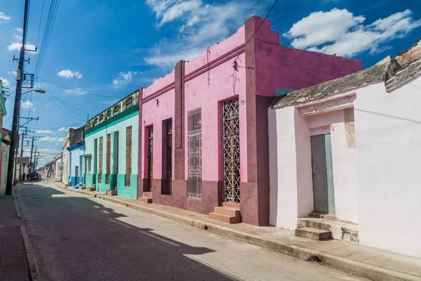 Camagüey, Küba'da sokakta arka plan