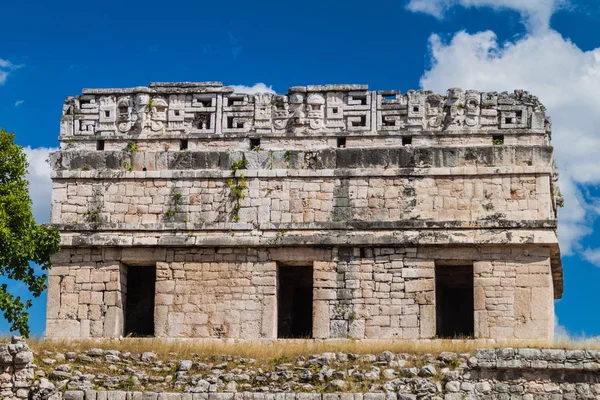 Cancha Juego Pelota Sitio Arqueológico Maya Chichén Itza México — Foto de Stock