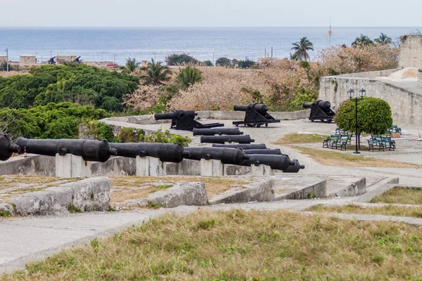 Cannons Cabana Fortress Havana Cuba — Stock Photo, Image