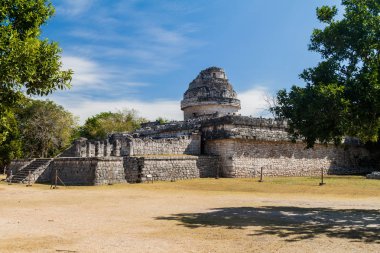 El Caracol, antik Maya şehri Chichen Itza, Meksika Gözlemevi