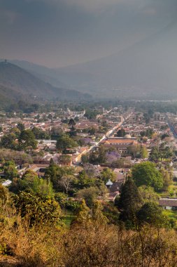 Antigua, Guatemala havadan görünümü
