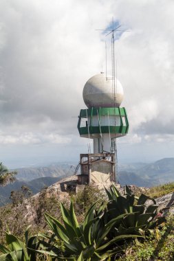 La Gran Piedra Mountain, Küba meteorolojik radar