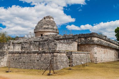 El Caracol, antik Maya şehri Chichen Itza, Meksika Gözlemevi