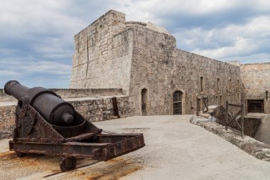 Havana, Küba'da Morro kalesi, savaş topu
