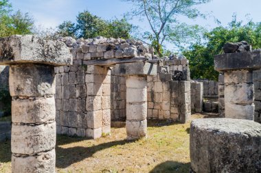 Antik Maya şehri Chichen Itza, Meksika harabelerde