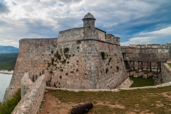 Castillo San Pedro Roca Castillo Del Morro Santiago Cuba Cuba —  Fotos de Stock