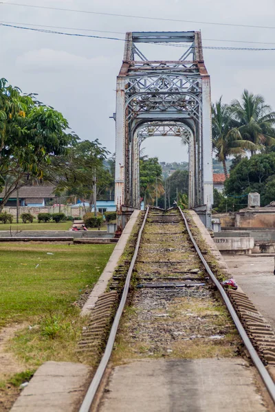 Ponte Ferroviária Cienfuegos Cuba — Fotografia de Stock