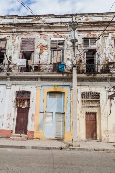 Casa Dilapidada Cienfuegos Cuba — Foto de Stock