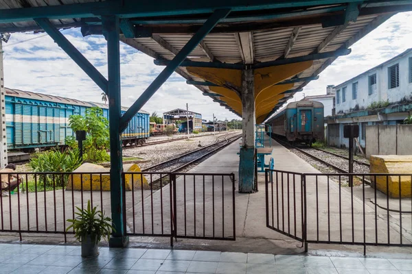 Cienfuegos Cuba February 2016 View Train Station Cienfuegos Cuba — Stock Photo, Image