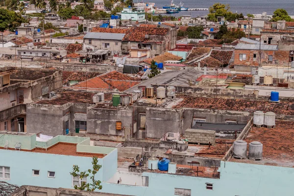 Vista Aérea Ciudad Cienfuegos Cuba — Foto de Stock