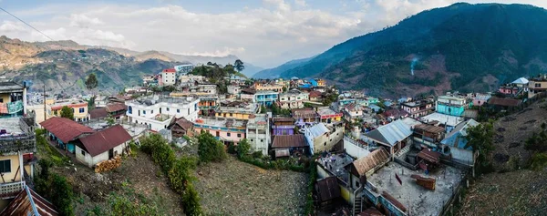 Panorama San Mateo Ixtatan Town, Guatemala