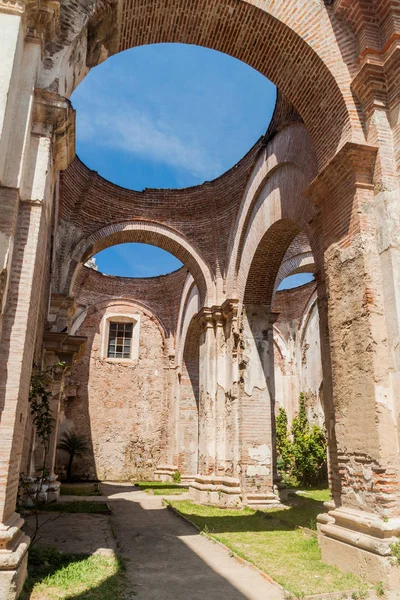 Antigua Guatemala Santiago Katedrali Kalıntıları — Stok fotoğraf