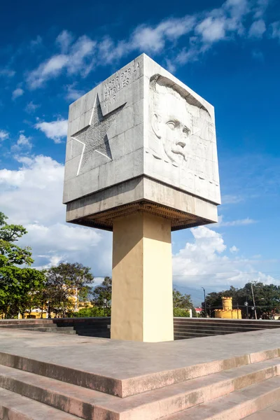 Fontaine Cubiste Commémorant Abel Santamaria Jose Marti Santiago Cuba — Photo