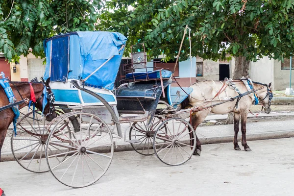 At arabası taşıma Bayamo, Küba'da çok yaygın kötüsün