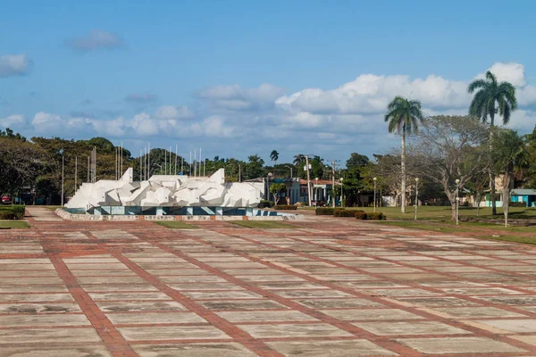 Monumento Sulla Plaza Revolucion Piazza Della Rivoluzione Camaguey — Foto Stock