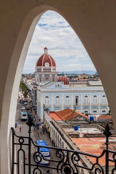 Cienfuegos Cuba Fevereiro 2016 Palácio Gobierno Palácio Governo Praça Parque — Fotografia de Stock