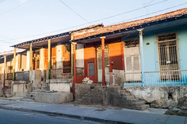 Vista Rua Bairro Tivoli Santiago Cuba Cuba — Fotografia de Stock