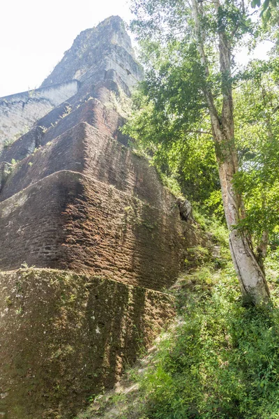 Temple Archaeological Site Tikal Guatemala — Stock Photo, Image