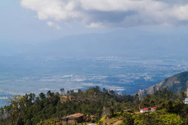Sierra Maestra dağ La Gran Piedra dağdan, Küba haliyle aralığının manzara
