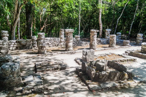 Ruinas Ciudad Maya Coba México — Foto de Stock